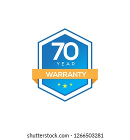 70 YEARS WARRANTY