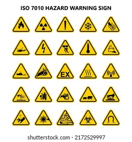 7010 ISO Warning Signs collection