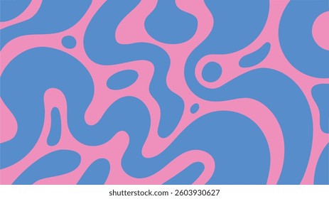 70s color background vector. Retro wall decoration, groovy, trippy, geometric shape. Vintage hippie wall art for interior, decorative, banner, cover, card.