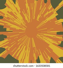 70s Vintage Boom Comic Explosions Template