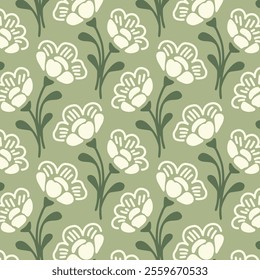 70s Floral Wallpaper background and textures