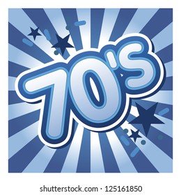 70s Illustration Stock Vector (Royalty Free) 125161850 | Shutterstock