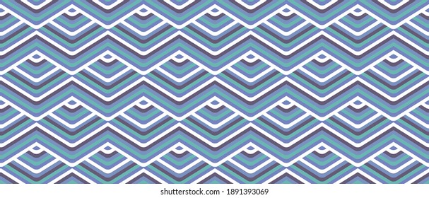 70's retro modern pattern material vector illustration	