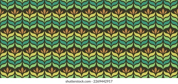 70's retro modern pattern seamless pattern vector illustration