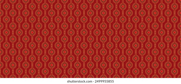 70s retro modern pattern wallpaper vector illustration