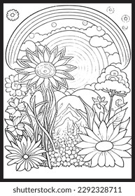 70s Retro  PLR Coloring Pages