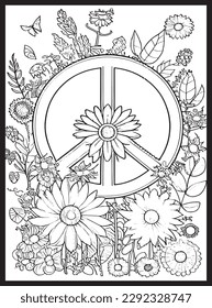 70s Retro  PLR Coloring Pages