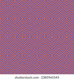 70's Retro Seamless Pattern. 60s and 70s Aesthetic Style. Dark blue and gold texture. Graphic modern pattern