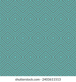 70's Retro Seamless Pattern. 60s and 70s Aesthetic Style. Bizarre Art Illustration
