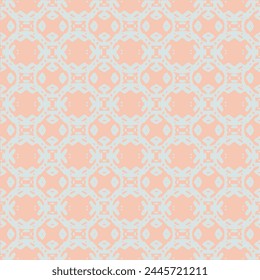 70's Retro Seamless Pattern. 60s and 70s Aesthetic Style. Handmade. Print for textiles. Grunge texture. Vector illustration.