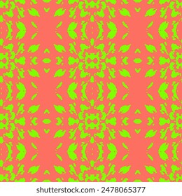 70's Retro Seamless Pattern. 60s and 70s Aesthetic Style. Seamless geometric pattern. Abstract background.