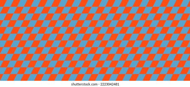 70's retro seamless pattern. seventies psychedelic checkered texture. vector illustration