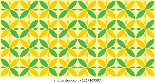 70s Retro Seamless Pattern vector background texture.