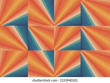 70s retro sunshine background picture  pattern