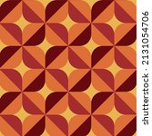 70s retro vintage Mid Century Modern Seamless Pattern