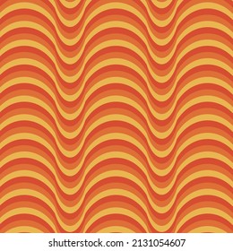 70s retro vintage Mid Century Modern Seamless Pattern