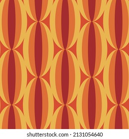 70s retro vintage Mid Century Modern Seamless Pattern