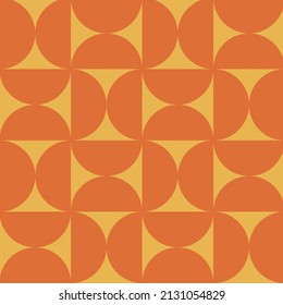 70s retro vintage Mid Century Modern Seamless Pattern