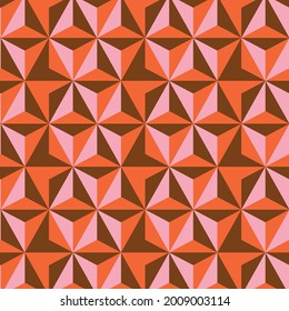 70s retro vintage pattern background