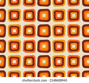70s retro vintage pattern background