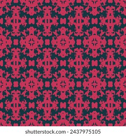 70s retro vintage pattern background Square shapes texture retro style geometric ornament.