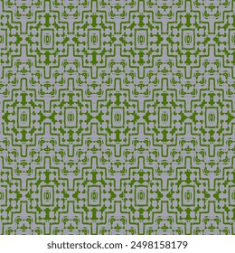 70s retro vintage pattern background Square shapes texture retro style geometric ornament.
