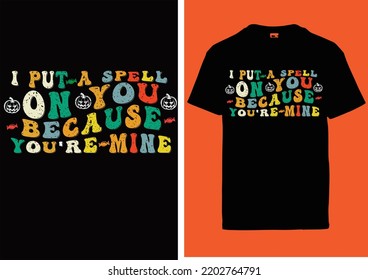 70s retro wavy t shirt design