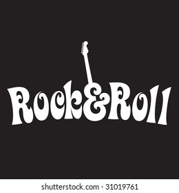 70s style Rock & Roll Design