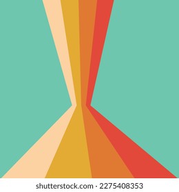 From the 70s. vintage color background vectors