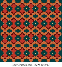 From the 70s. vintage color background vectors