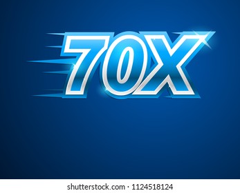 70x blue logo