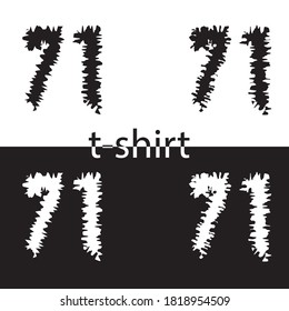 Diseño del logotipo 71 y diseño de camisetas. 5.º escalada