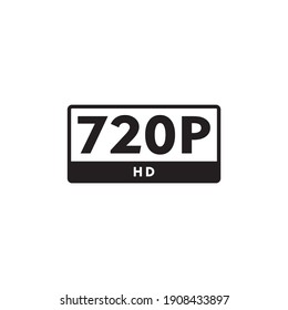 720p Icon Symbol Sign Vector