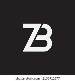 73 o 7B modelo de logotipo de diseño de monograma.