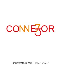 73 connector letter logo number inspirations