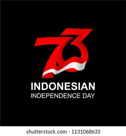 73 year Indonesia independence day 2018.
