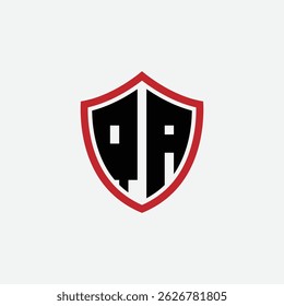 740 shield logo shape letter alphabet educational learning Q A