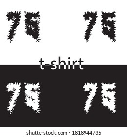 Diseño de 75 logotipos y diseño de camisetas. 5.º escalada