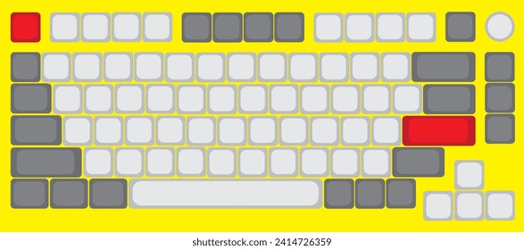 75 Percent Mechanical Keyboard Design