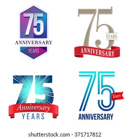 75 Years Anniversary Logo