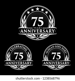 3,408 75th anniversary logo Images, Stock Photos & Vectors | Shutterstock