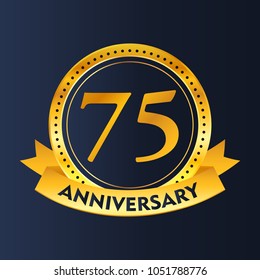 75 years of celebrations vector 