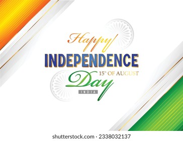 76th Indian Independence Day Celebration Vector Background Illustration