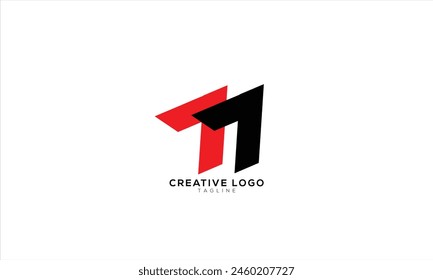 77 Abstractas inicial monograma letra alfabeto logo diseño