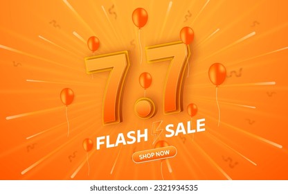 7.7 Plantillas o banners de venta flash en el día de compras para promoción de sitios web o medios sociales y compras en línea.
