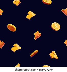 	
777 slots 3d element isolated on black background with place for text 