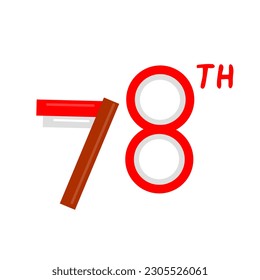 78 Year Indonesia Indenpendence Anniversary