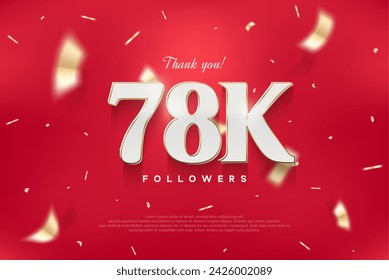 78k elegant and luxurious design, vector background thank you for the followers.