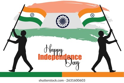 78th Independence Day of India, 15th August template for website and social media.