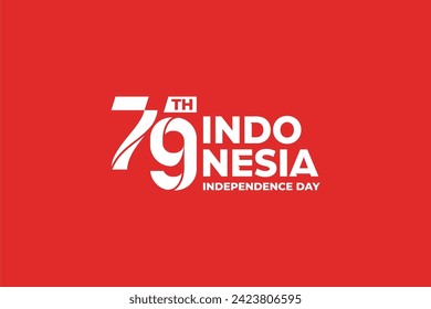 78th indonesia independence day logotype icon